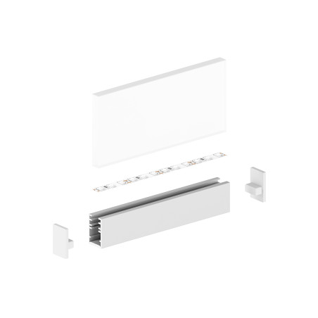 Profil LED P10-4 srebrny anodowany