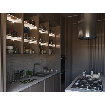 Profil LED P10-4 czarny lakierowany