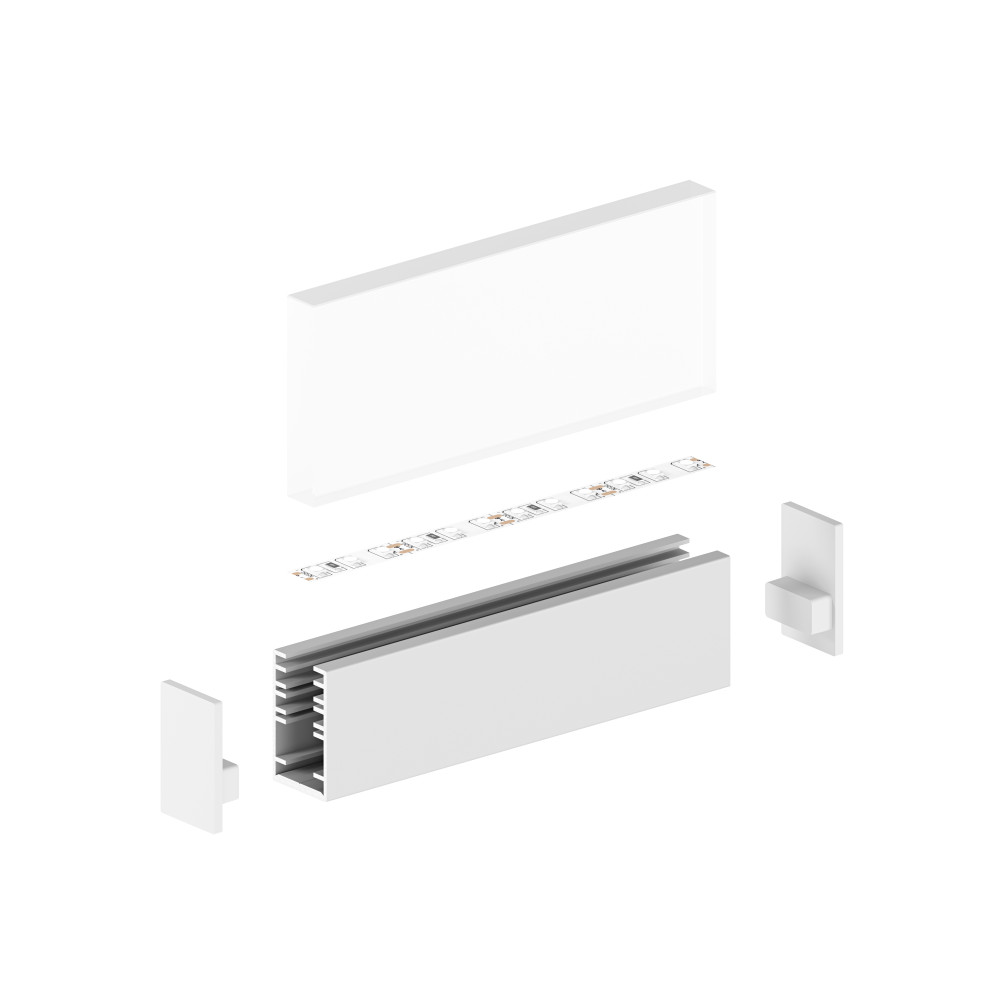 Zaślepki profilu P10-4 czarne