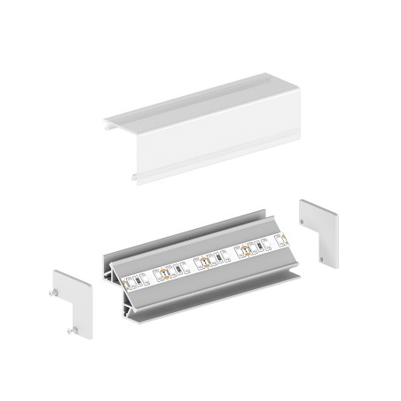 Profil LED P12-1 biały lakierowany