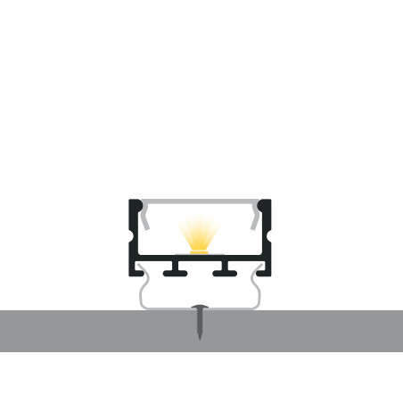 Profil LED P13-3 srebrny anodowany