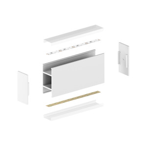 Profil LED P13-10 biały lakierowany
