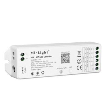 MiLight Odbiornik uniwersalny LED Wi-Fi RGB / RGB CCT/ RGBW / CCT / DIM YL5