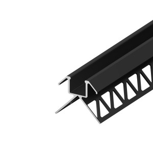 Profil LED P17-3  czarny lakierowany