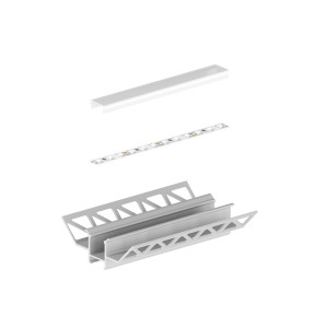 Profil LED P17-4 srebrny anodowany
