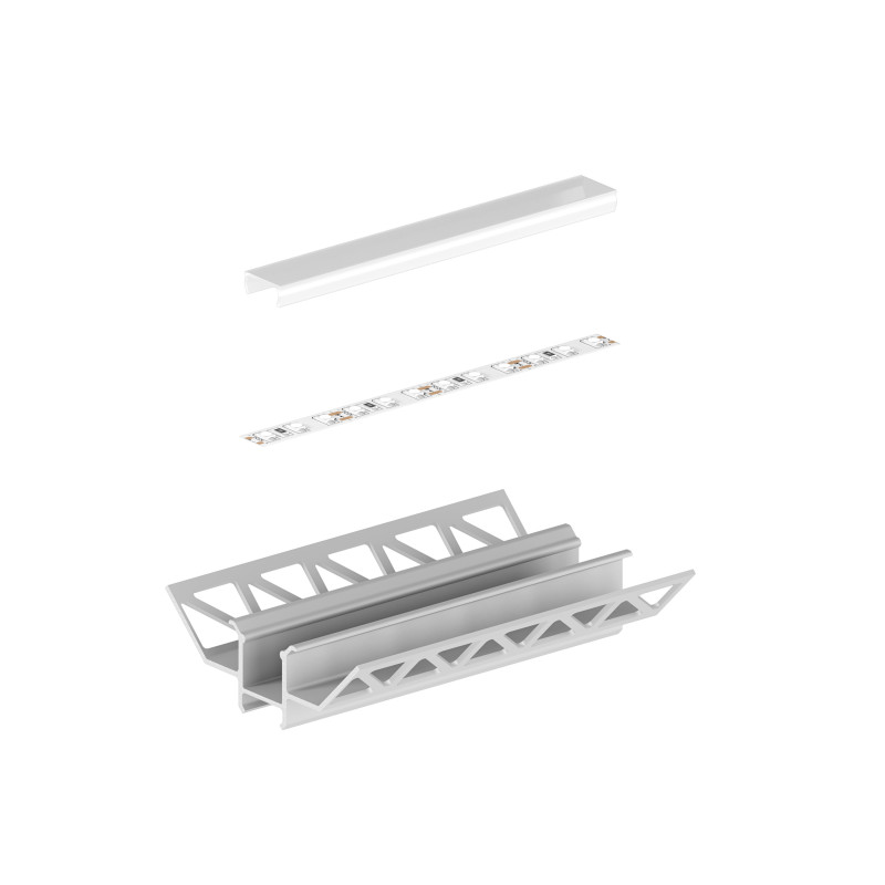 Profil LED P17-4 srebrny anodowany