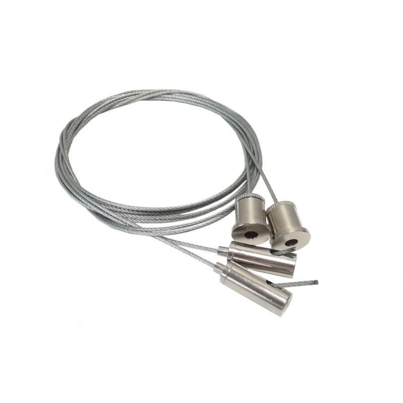 Zawiesie do profili - kolor srebrny