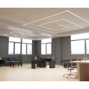 Profil LED P20-1 czarny lakierowany