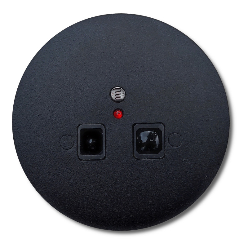 Włącznik zbliżeniowy z czujnikiem zmierzchu Elegant MS124 czarny