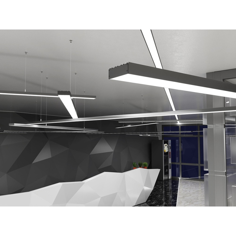 Profil LED P27-3 srebrny anodowany