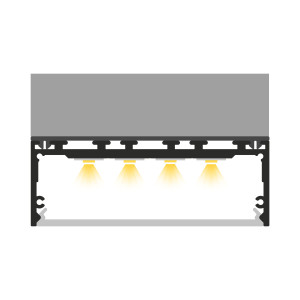 Profil LED P27-3 Biały Lakierowany