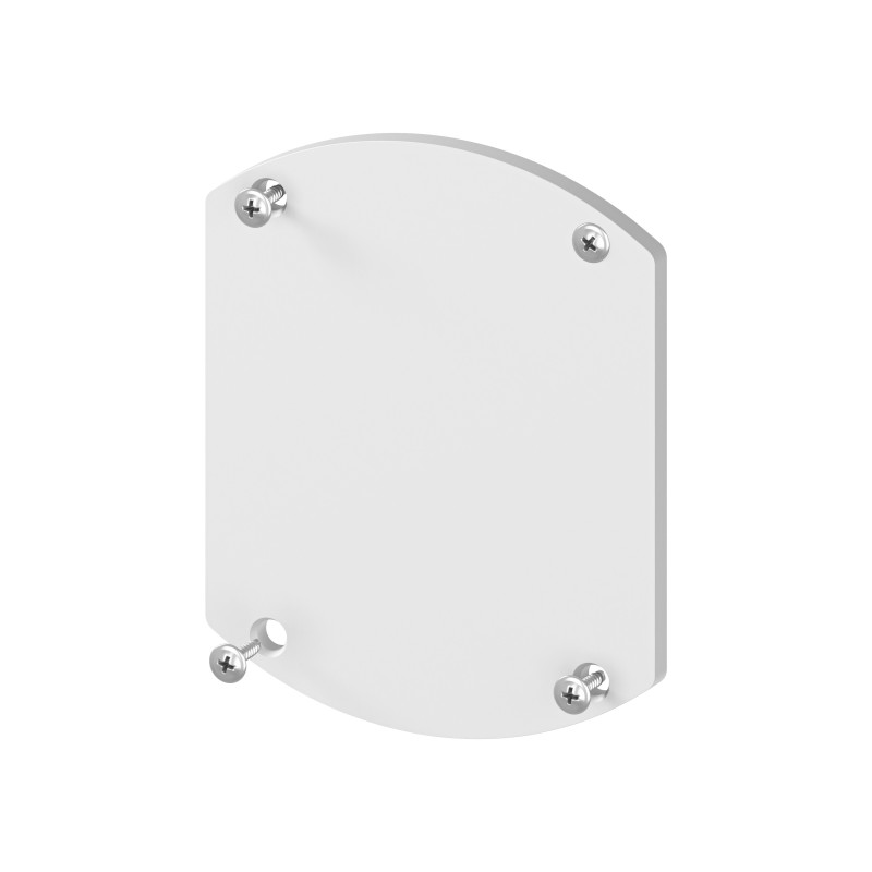 Zaślepka profilu P22-8 szara do klosza C7