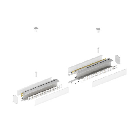 Profil LED P22-8  Czarny Lakierowany