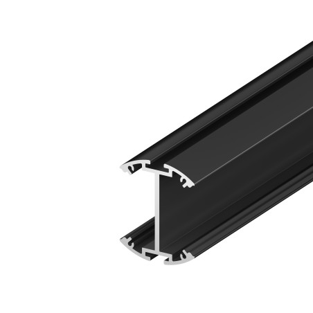 Profil LED P22-8  Czarny Lakierowany