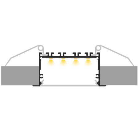 Profil LED P23-1 Biały Lakierowany