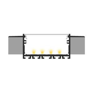Profil LED P23-7 Biały Lakierowany