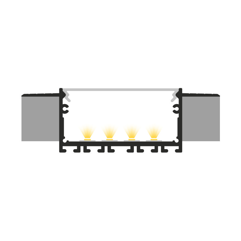 Profil LED P23-7 Biały Lakierowany