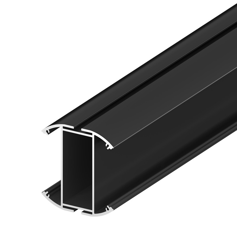 Profil LED P23-8  Czarny Lakierowany