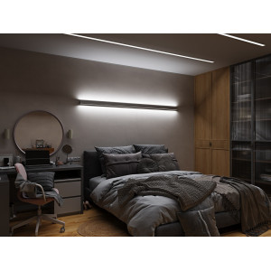 Profil LED P23-10 Czarny Lakierowany
