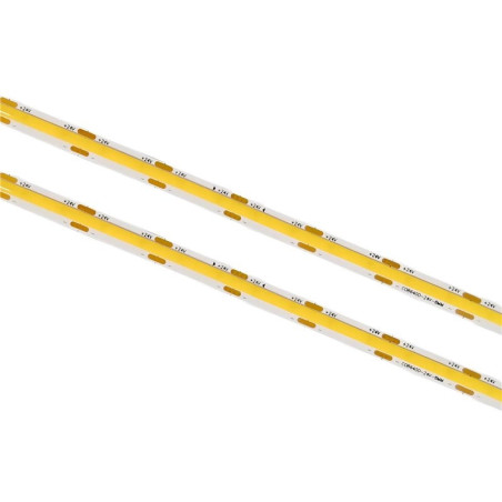 Taśma LED COB ciepła 3000K 4W 24V 640 LED/m CRI93 - 1 metr