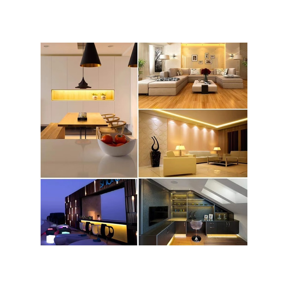 Taśma LED COB neutralna 4000K 4W 24V 640 LED/m CRI92- 30 metrów