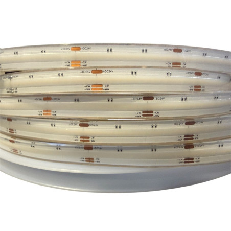 Taśma LED COB CCT 2700-6500K 16W 24V 640 LED/m CRI90 IP68 WODOODPORNA - 10 metrów