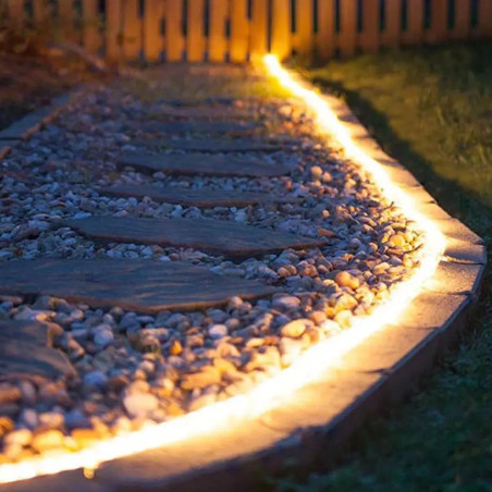 Taśma NEON LED  Zimna 6000K 12W 230V IP65- 50 metrów