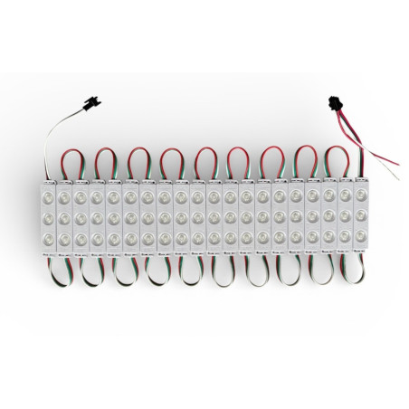 MODUŁ CYFROWY LED piksel RGB WS2811 IP65 20szt