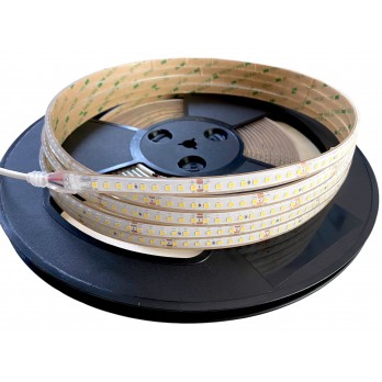 Taśma LED SMD2835 ciepła 3000K 6W 24V 144 LED/m IP68 wodoodporna  - 1 metr