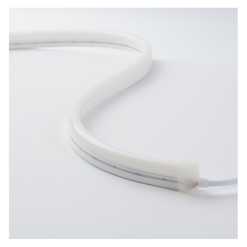 NEON COB flex analogowy biały zimny 6000K 10W 24V IP67 528LED/m CRI 90 - 1 metr