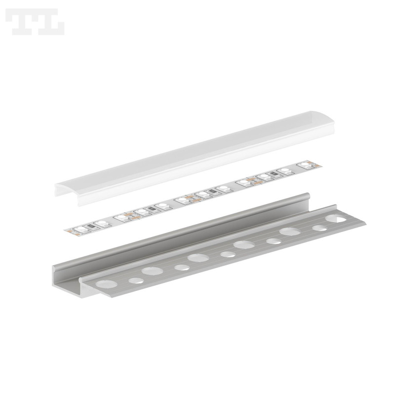 Profil LED GK6-3 1/2 biały lakierowany