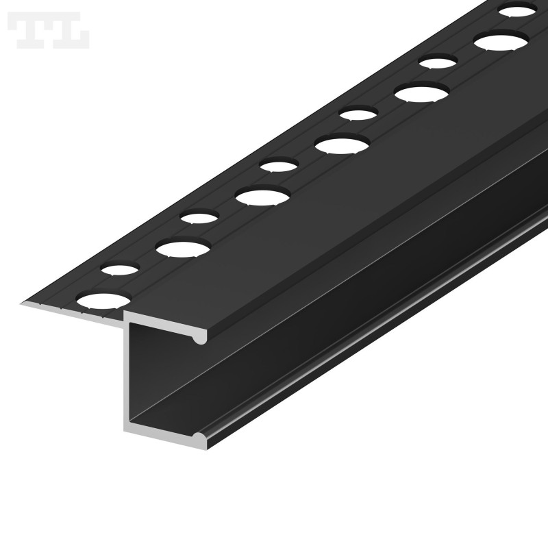 Profil LED GK5-2 1/2  czarny lakierowany