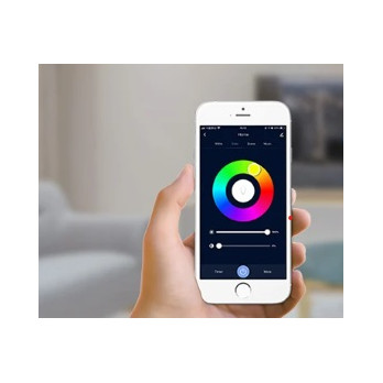 Zestaw 5m Taśma LED COB 840 chips 16W 24V RGB+CCT aplikacja