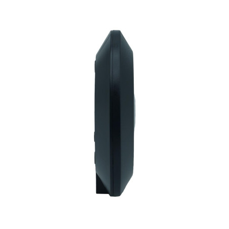 CZUJNIK RUCHU SUFITOWY PIR 230V 400W czarny ultra płaski