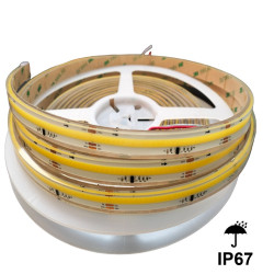 Taśma LED COB Cyfrowa CCT 7,2W 24V WS2811 560 LED/m IP67 WODOODPORNA - 10 metrów