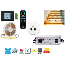 20m zestaw schodowo-korytarzowy F40 COB WS2811 CCT 2700-6000K 24V