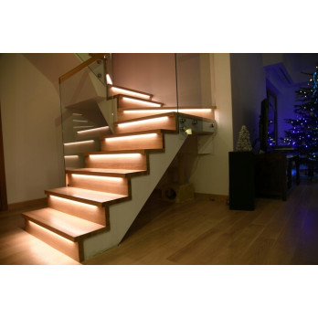 30m zestaw schodowo-korytarzowy F40 COB WS2811 RGB 24V