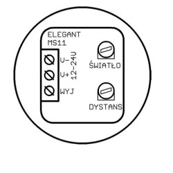 Zestaw uniwersalny sterownik schodowo-korytarzowy F40 RGB RGBW CCT MONO