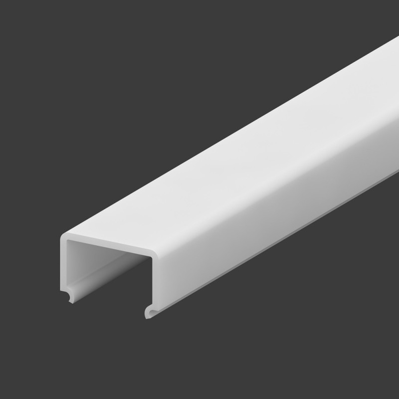 Klosz matowy mleczny C25