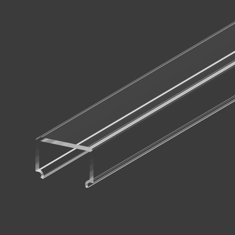 Klosz transparentny C25