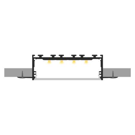 Profil LED P27-7 biały lakierowany