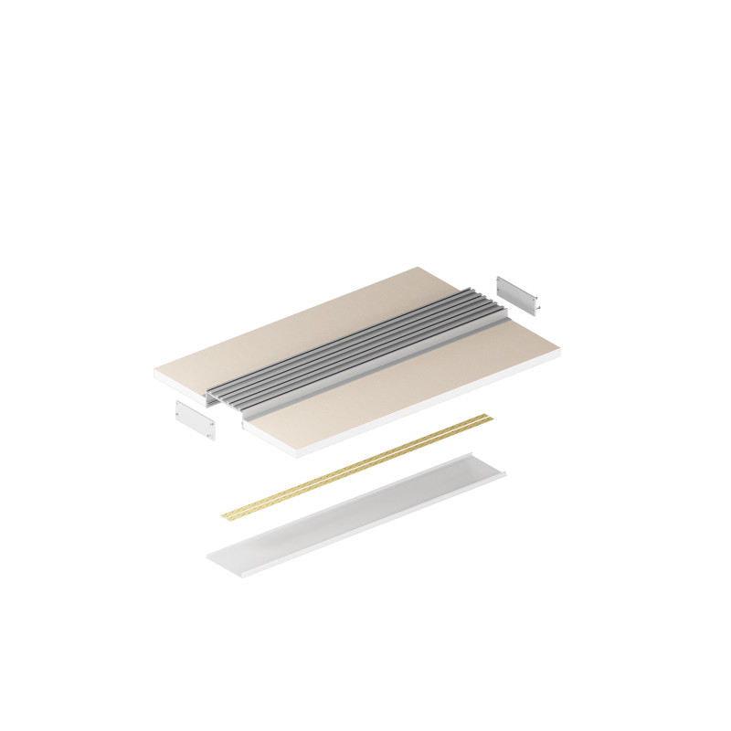 Profil LED P27-2 biały lakierowany