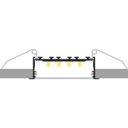 Profil LED P27-1 biały lakierowany