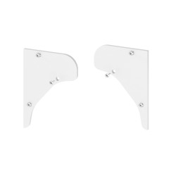 Zaślepki profilu P10-6 szare