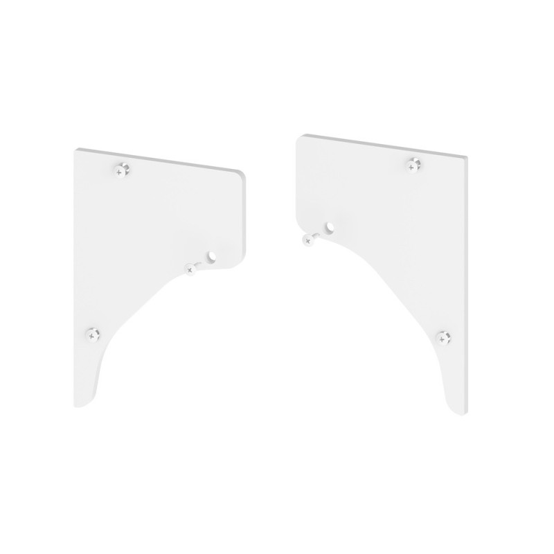 Zaślepki profilu P10-10 białe