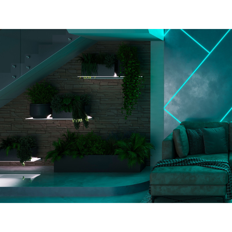 Profil LED P10-10 biały lakierowany