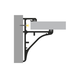 Profil LED P10-10 biały lakierowany