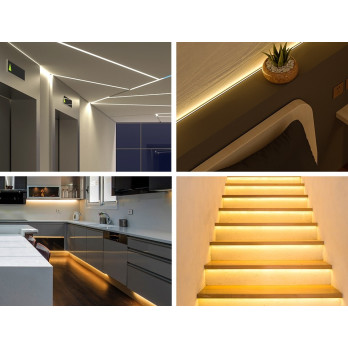 Taśma LED COB FREE CUT CCT 2500-6500K 16W 24V 576 LED/m CRI90 2 PIN- 20 metrów