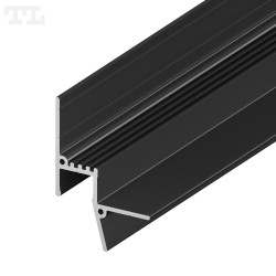 Profil LED SP1-1 do karton-gips cieniowy czarny lakierowany