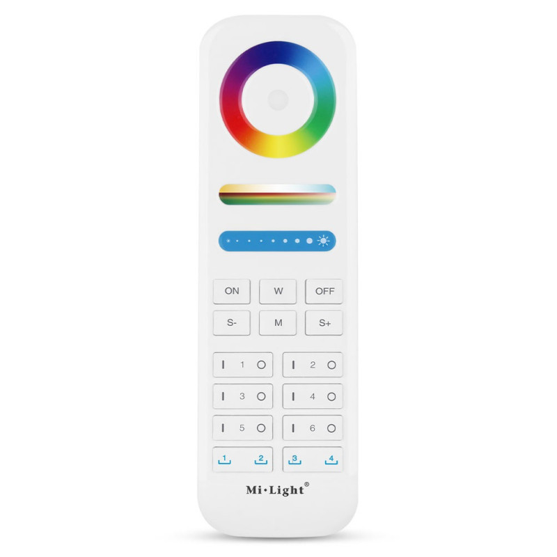 MiLight Pilot strefowy RGB+CCT FUT089S 6stref